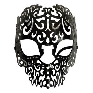 Masquerade Mask Mardi Gras Costume Mask Christmas Cosplay Party Black Skull